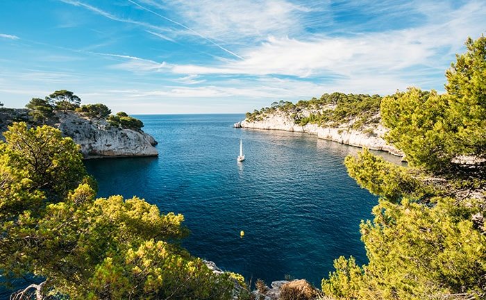Les calanques à Marseille