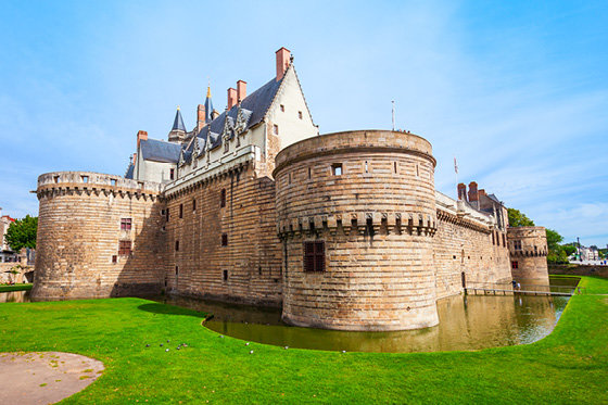 Le château des ducs de Bretagne in Nantes