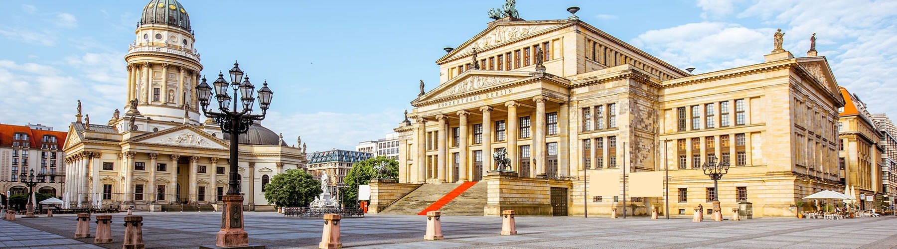 Der Gendarmenmarkt in Berlin