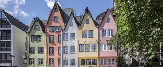 Het oude stadscentrum van Keulen