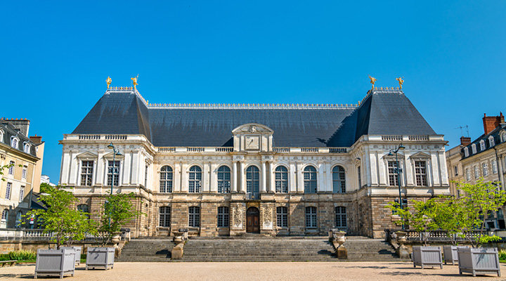 Palais du Parlement de Bretagne à Rennes