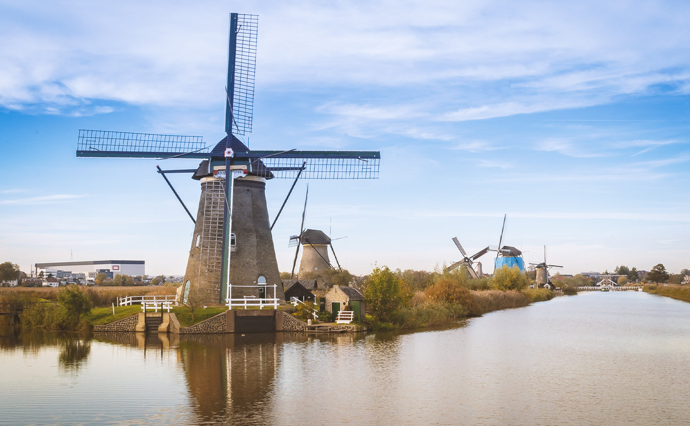 Des moulins à Rotterdam