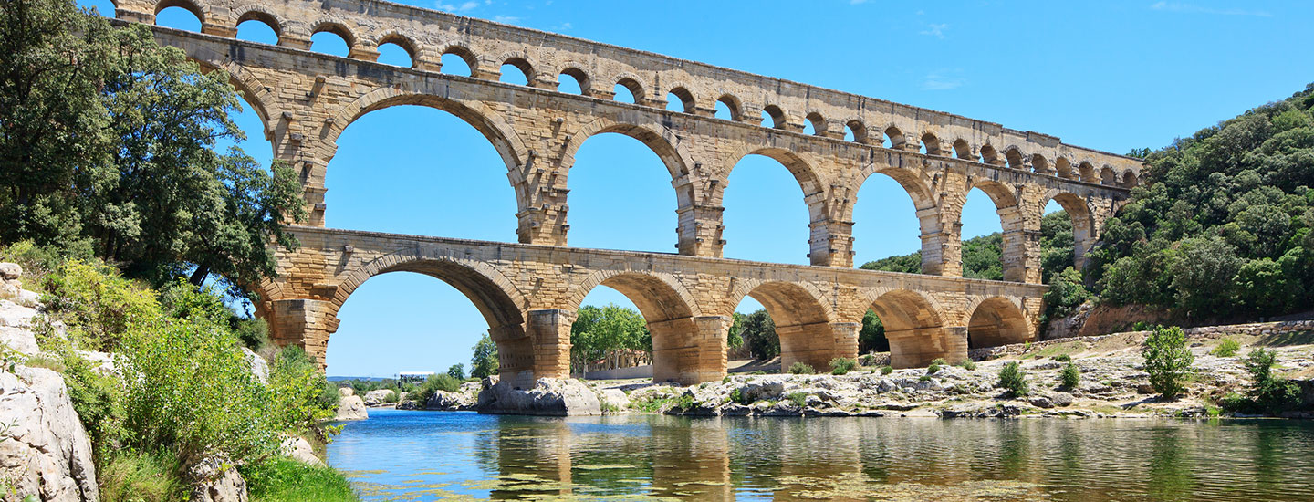 Pont du Gard - Nîmes - Uzès