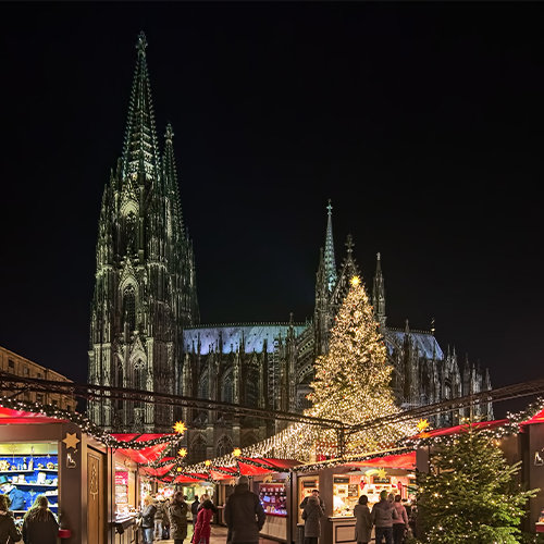Christmas tree in Cologne