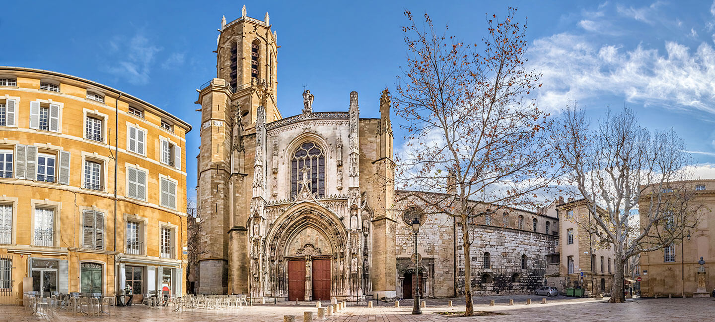 Aix-en-Provence during winter