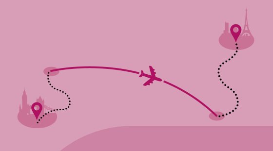 D'un aéroport à l'autre, avec navette vers le centre-ville