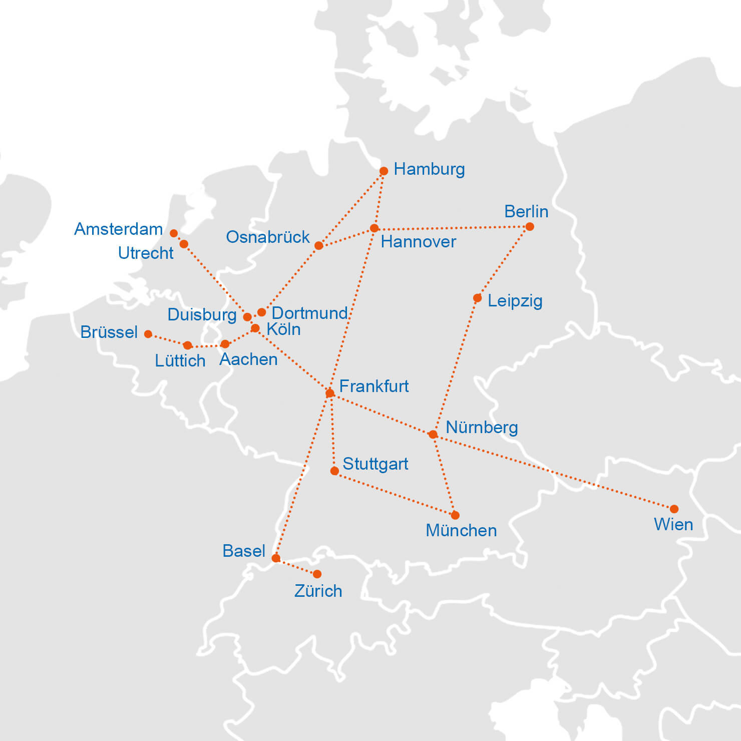 Ice Train Map Europe - Ebonee Magdalene