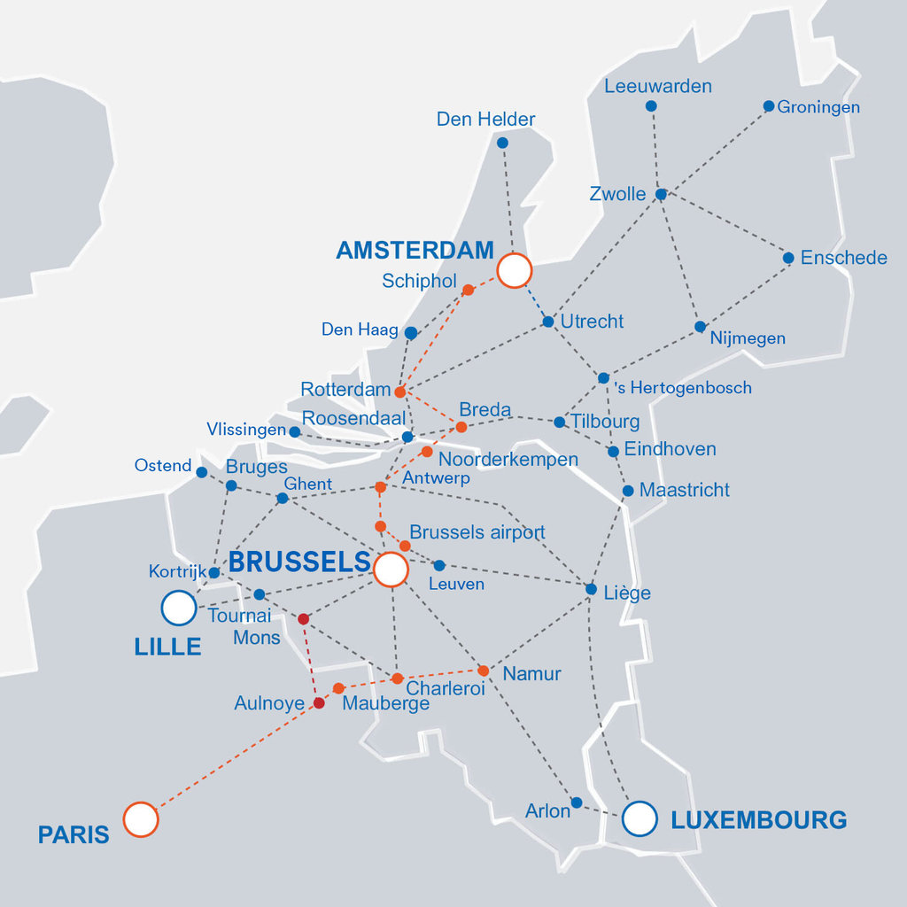 comprehensive Plant direction Everything about InterCity trains | SNCB International