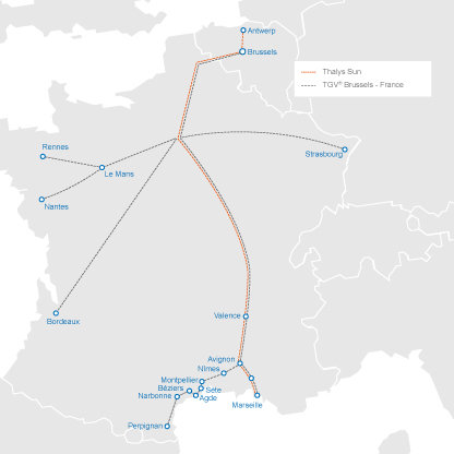 Your Summer Vacation By Train Sncb International