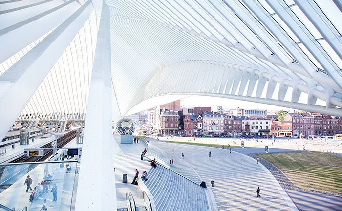 Liège-Guillemins Bahnhof (Lüttich)