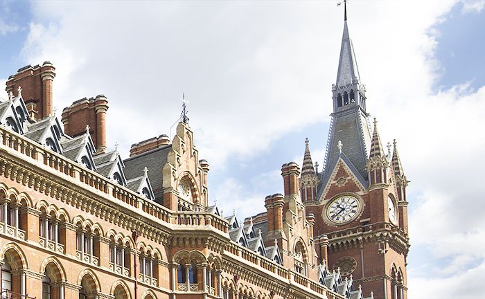 London St Pancras International station