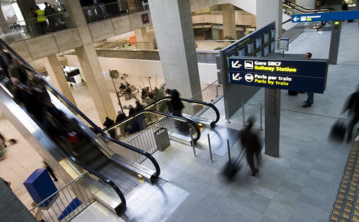 Gare de l'aéroport Paris Charles de Gaule
